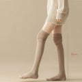 1/3/5 Pairs Knee High Socks Thin Long Stacked Socks Women's High Solid Colour Patchwork Socks High Elasticity Stockings
