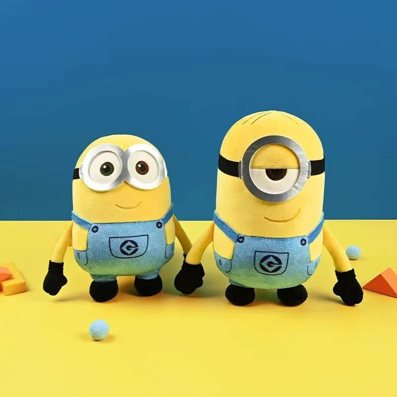 Genuine Minions Movie Characters Yellow Plush Toys Bob Stuart Soft Dolls Toys & Hobbies Christmas Birthday Gifts For Kids