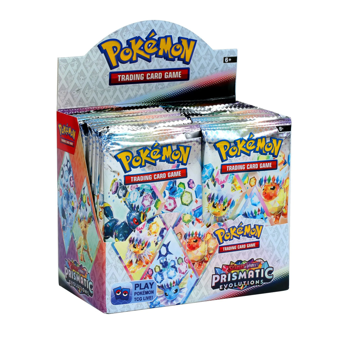 360pcs Pokemon English Booster Card Set Gift Pack Prismatic