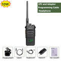 Retevis RT86 10W Walkie Talkie Professional Two Way Radio Long Range Walkie Talkie UHF Communication radio for Outdoor Business 1PC and ACE