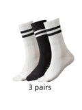 1/3/6/10 Pair Anti Slip Yoga Socks Female Medium Tube Socks lady Anti Slip Silicone Indoor Fitness Pilates Women's Sports Socks color-2