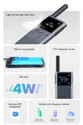 Xiaomi Walkie Talkie 2S Screen 4W Power 120-hour 1.77