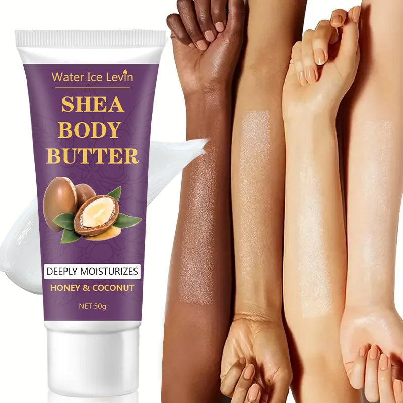 24H Shea Butter Body Cream for Dry Skin – Deep Moisturizing, Firming & Elasticity Repair Cream for Cracked Skin