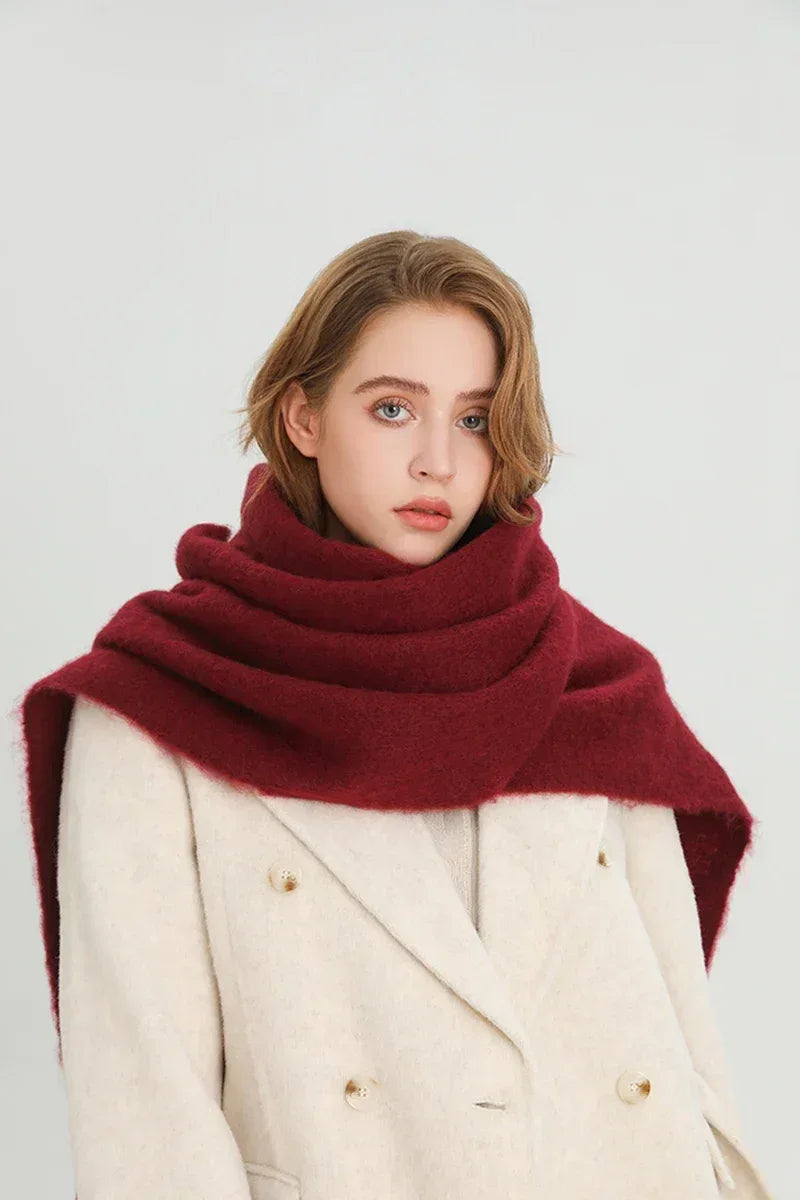 Women Winter Cashmere Scarf Thick Warm Pashmina Shawl Wrap