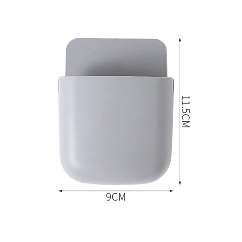 PVC Adhesive Remote Control Holder for Bedside Phone Storage