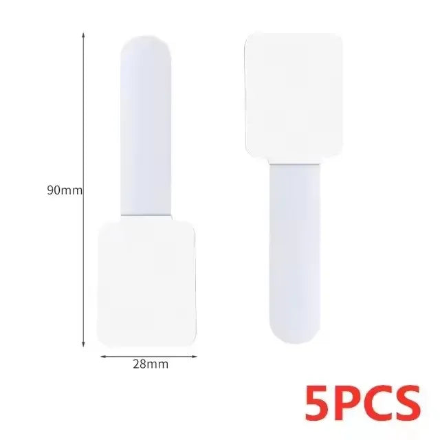 Self Adhesive Nylon Cable Straps for Under Desk Storage 5PCS White