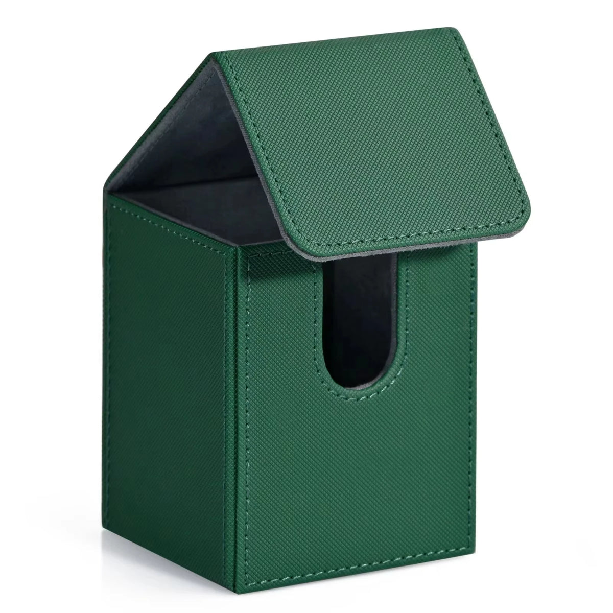 Trading Card Deck Box with Magnetic Flap and Colour Options Green