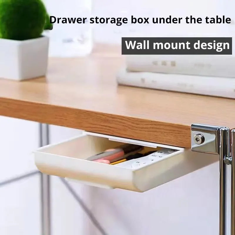 Self Adhesive ABS Under Desk Drawer for Office Stationery