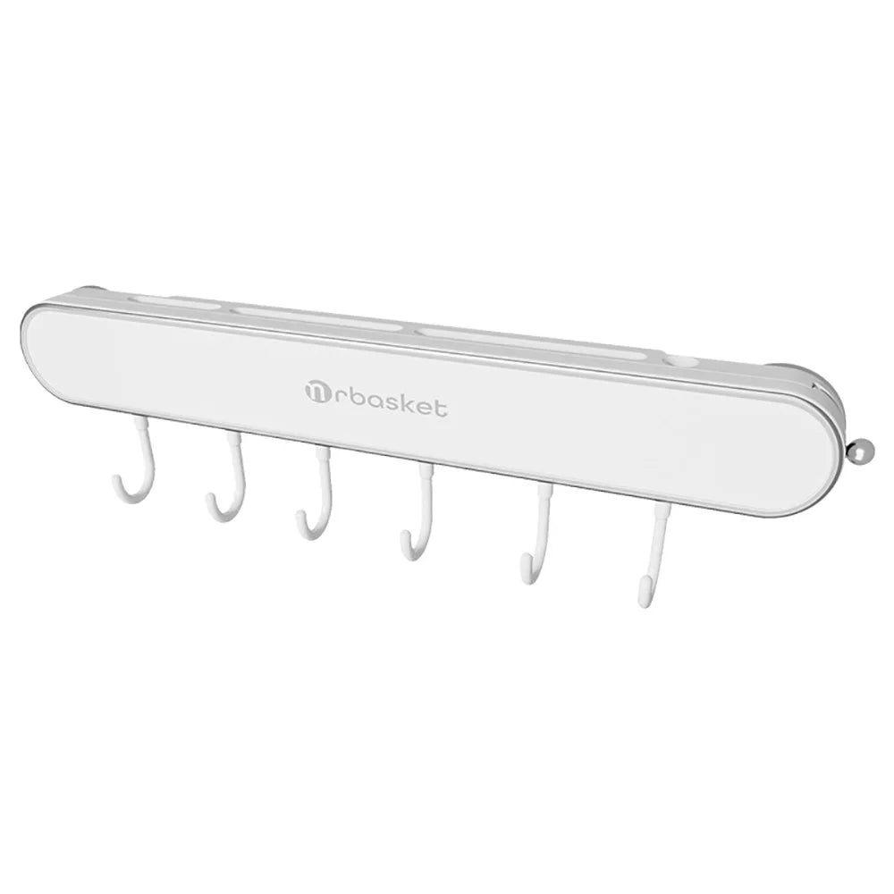 Kitchen Shelf Multifunctional Storage Rack Wall Mounted Non Perforated Suction Cup Household Storage