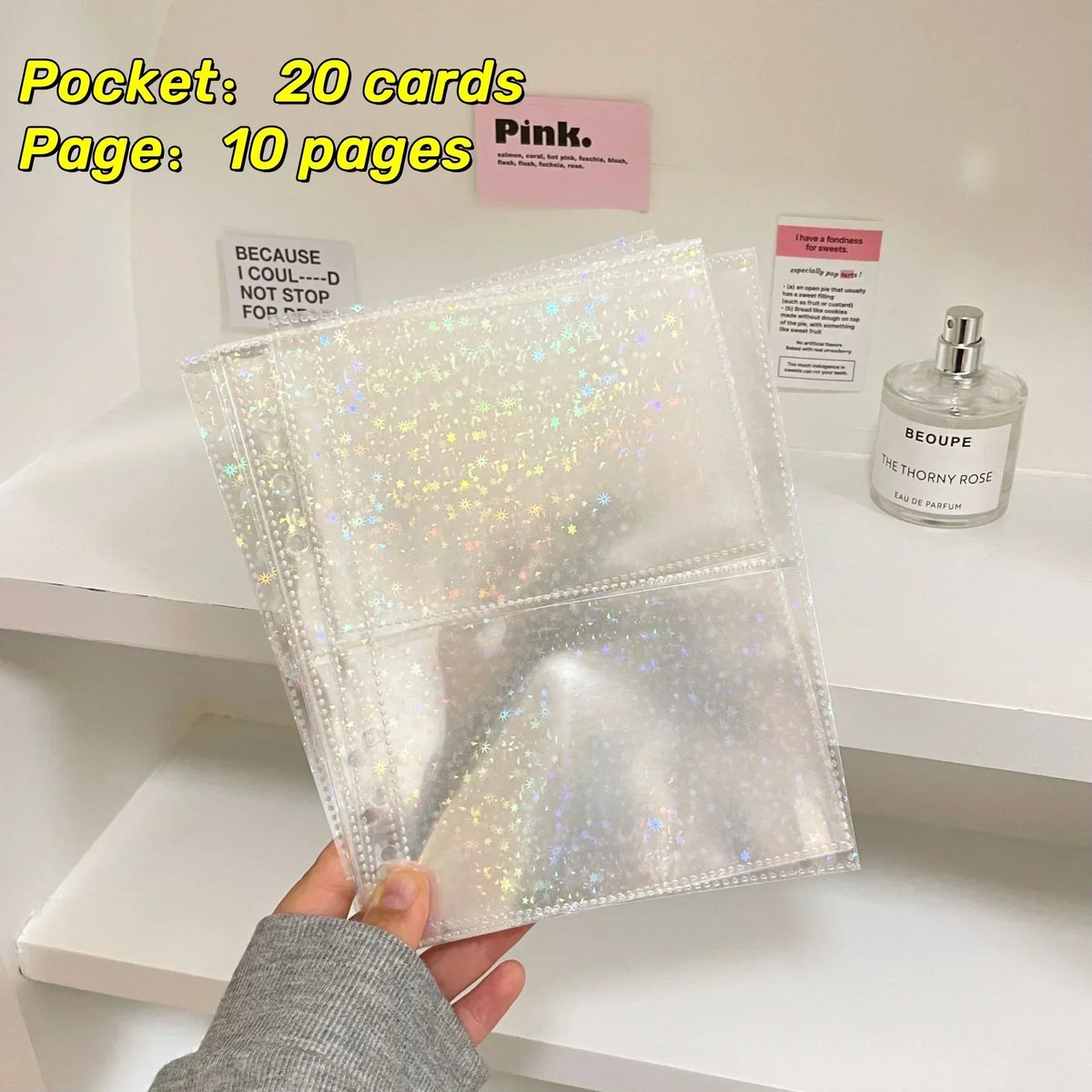 A5 Kpop Photocard Binder Cover and Pocket Page Options