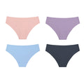Hot Sale High Quality Seamless Panties Ladies Sexy Underwear Daily Briefs Panty Invisible No Trace Women Panties 0908-1-Set-5-4Pcs Set