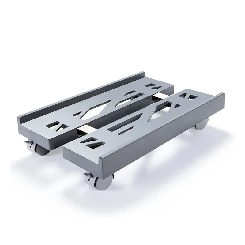 Adjustable Mobile CPU Stand with Wheels – Ventilated PC Tower Holder for Under Desk, Fits Most Computers - Dicrodelights
