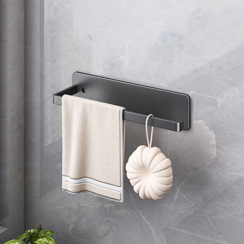 Kitchen Paper Towel Holder Wall Mount Bathroom Toilet Lengthen Storage Rack Towel Rack Self-Adhesive Kitchen Paper Roll Rack