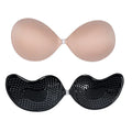 1/2Pcs Sexy Women Invisible Push Up Bra Self-Adhesive Silicone Bust Front Closure Sticky Bra Black Skin Backless Strapless Bra Group 9