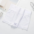 1/4Pcs Women's Seamless Safe Short Short Tight for Women Safety Pants Under Shorts Women Legging Shorts Style Boxer String Femme White 45-85kg