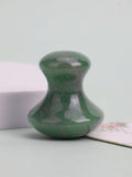 1 Natural Jade Mushroom Shape Gua Sha Board Face Back Body Massager Facial Beauty Care Skin Tool Women Relaxing Face Roller