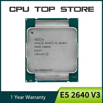 Intel Xeon E5 2640 V3 2640V3 2.6GHz 8-Core LGA 2011-3 processor Default Title