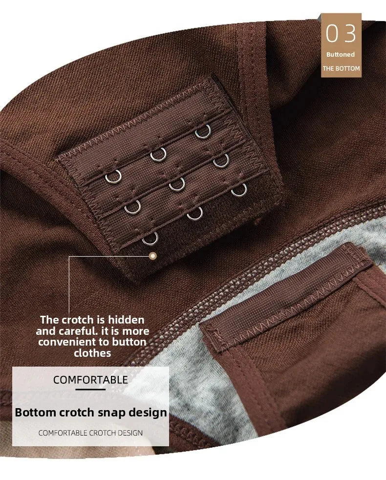 Women's One-Piece Shapewear Thin Summer Suitable Abdomen Inward Drawstring Halter Neck Design Body Sculpting Underwear