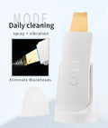 Ultrasonic Face Scrubber Facial Peeling Skin Scrubber Deep Facial Cleaning Spatula Acne Pore Ultrasonic Scrubber Facial Cleanser