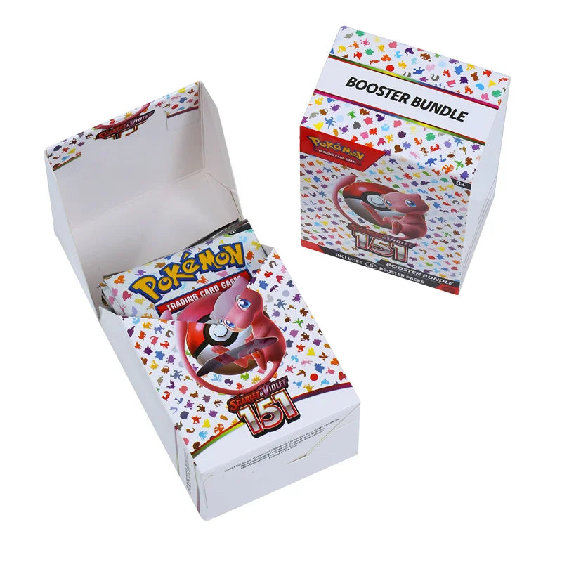Pokemon Card v10 Booster bundle Destined Rivals Prismatic Evolutions Scarlet Violet 151 English Booster Transaction Cards Gifts