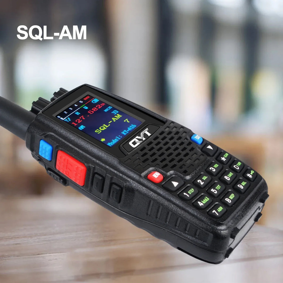 QYT KT-A16 Aviation Handheld Transceiver 6W NOAA Air Band Radio