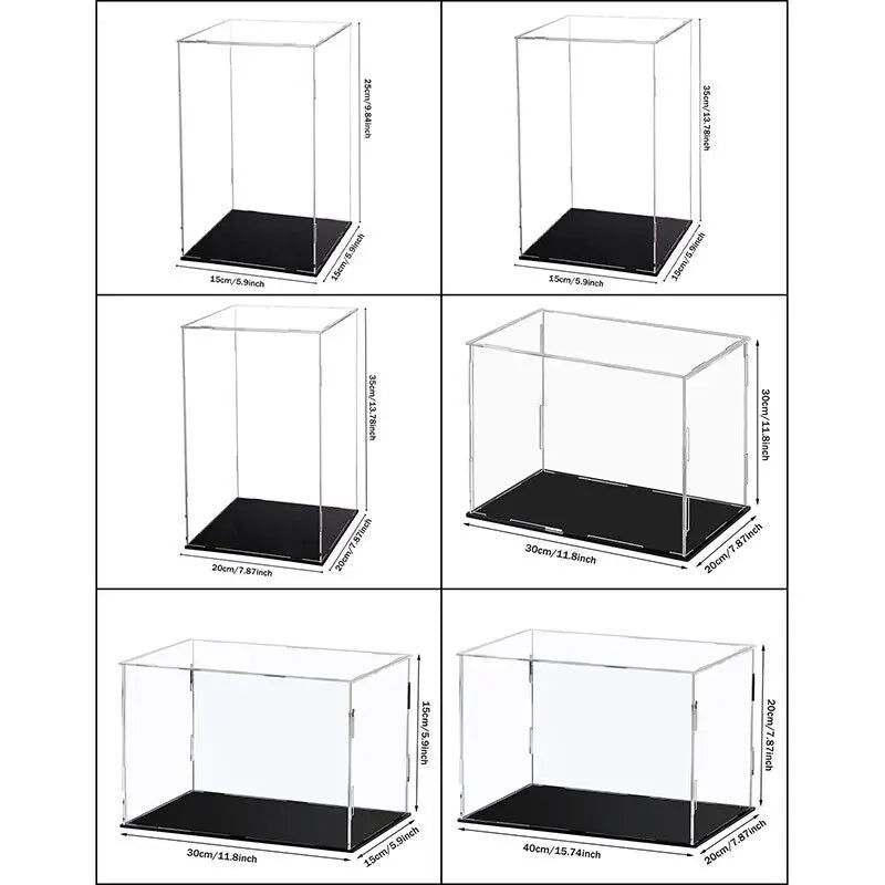 Acrylic Display Case for Models, Figures and Collectibles