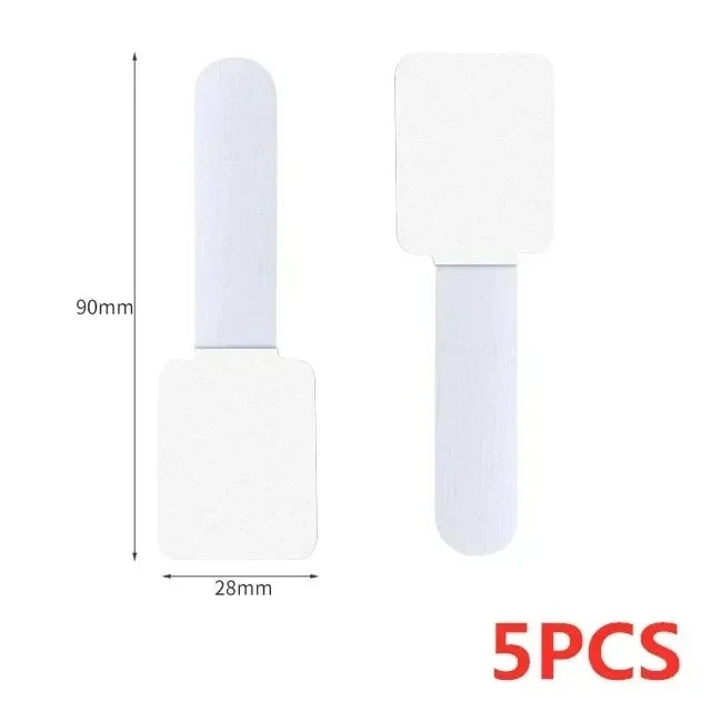 Adhesive Nylon Cable Straps for Under Desk Wire Routing 5PCS White