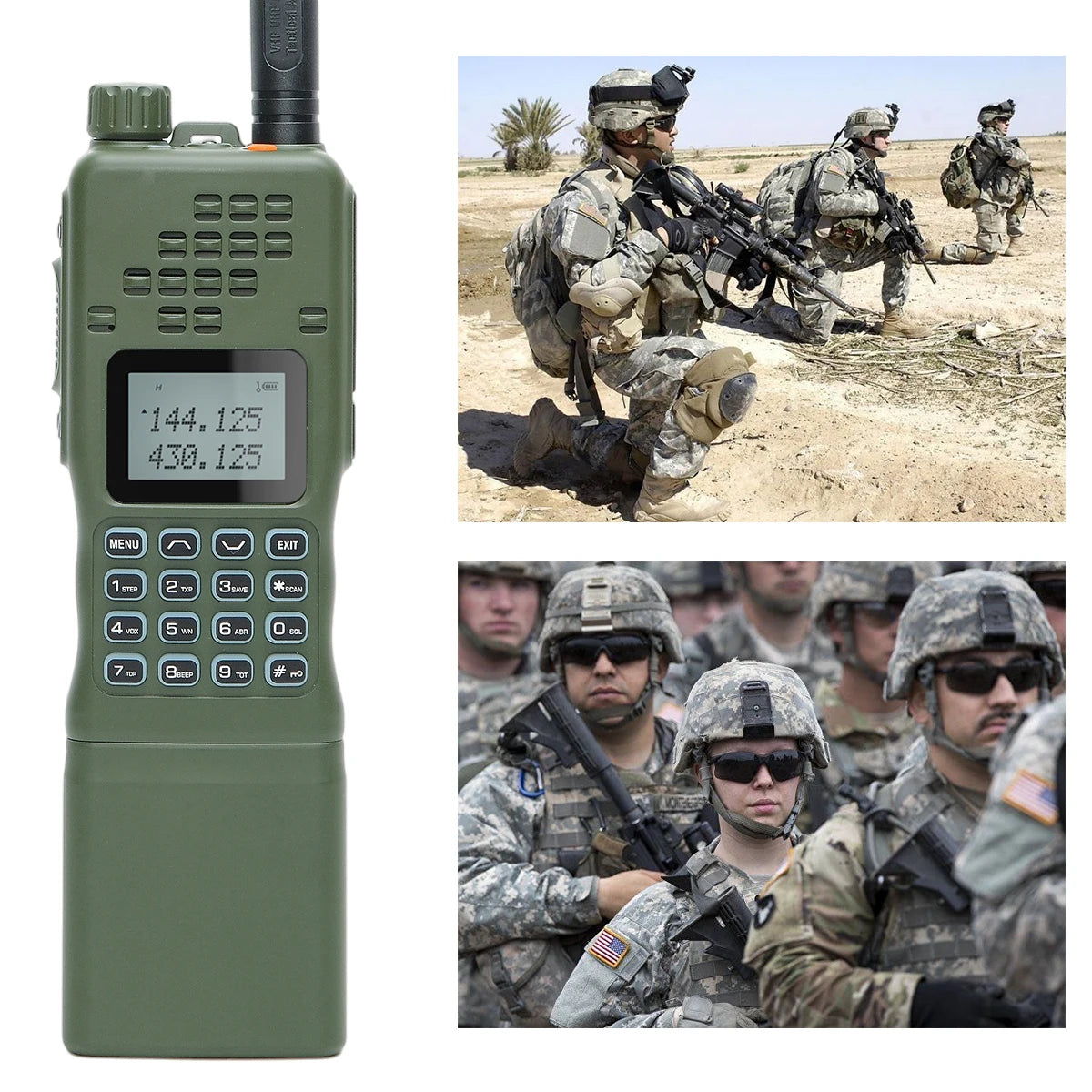 Baofeng AR 152 Tactical Ham Radio – Long Range, High Power Walkie Talkie (10km Range) - Dicrodelights