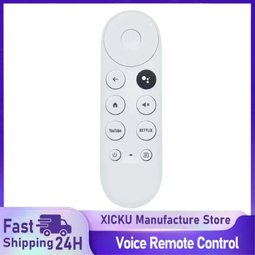 2025 Remote ONLY G9N9N Replacement Voice Remote Control for Google Chromecast 4k Snow Streaming Media Player