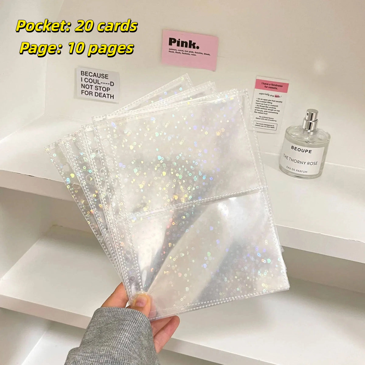 A5 Kpop Photocard Binder Cover and Pocket Page Options