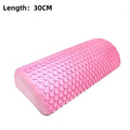 30/33cm Fitness Foam Roller Yoga Massage Roller EPP Pilates Foam Body Muscle Massage Roller Therapy Exercises Gym Home Exercise 30CM Pink