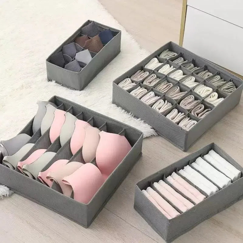 Fabric Drawer Storage Organiser for Underwear Bras and Socks