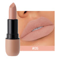 6-Color Matte Lipstick: Velvet Lip Color, Smooth, Waterproof, Long-Lasting Color Lip Makeup Y0080-5