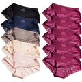 1/5/10Pcs Seamless Women Hollow Out Panties Set Underwear Comfort Lace Briefs Low Rise Female Sport Panty Soft Lady Lingerie mix-10pcs 5 As shown
