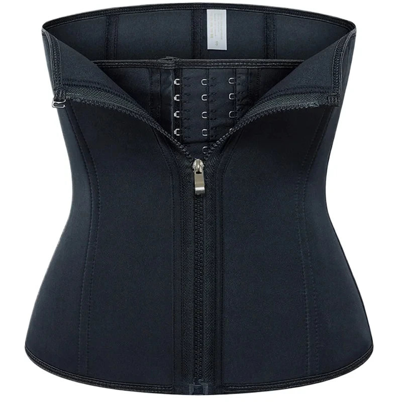 Sauna Sweat Belt Weight Loss Neoprene Waist Trainer Body Shaper Corset Slimming Belly Sheath Women Tummy Trimmer Cincher Sports