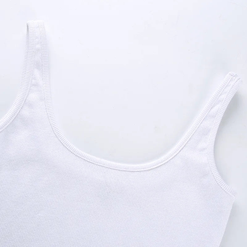 White Strappy Bodysuit Sexy Backless Ribbed Bodysuit Romper string femme sexy Sleeveless Tank Top gloved bodysuit Body Female