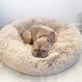 40-90cm 6 Sizes Round Pet Bed for Large Dog Bed Super Soft Cat Bed Plush Dog House for Medium Dog House Winter Warm Sleeping