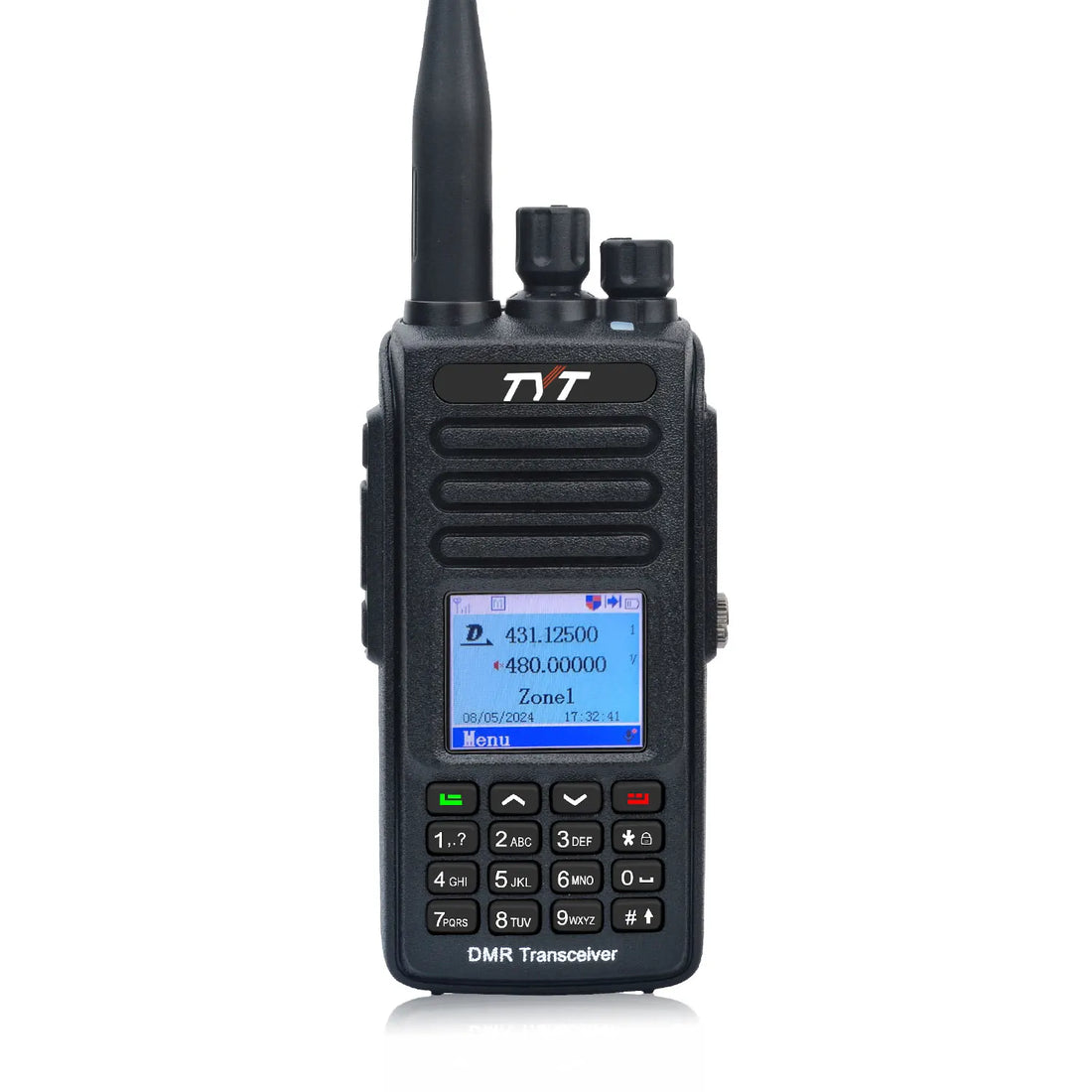 TYT MD-UV390 10W DMR Digital Walkie Talkie with GPS, IP67 Waterproof, AES-256 Encryption & USB-C Battery