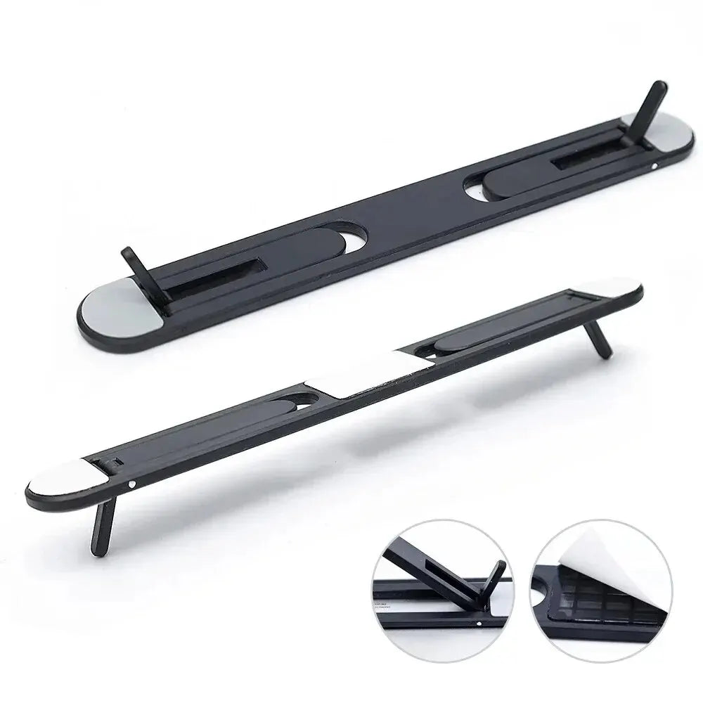 Adhesive Folding Plastic Laptop Stand for Desk Setups