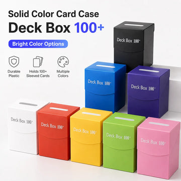 Trading Card Deck Box for 100 Plus Double Sleeved Cards