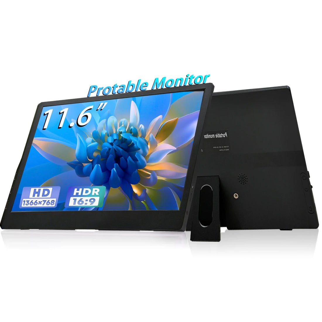 11.6 Inch Portable Monitor for Laptop HDMI Gaming Display Screen