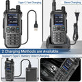 Baofeng UV-21 Pro v2 Walkie Talkie Grey - Dicrodelights