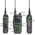 Baofeng UV-21 Pro v2 Walkie Talkie Green - Dicrodelights