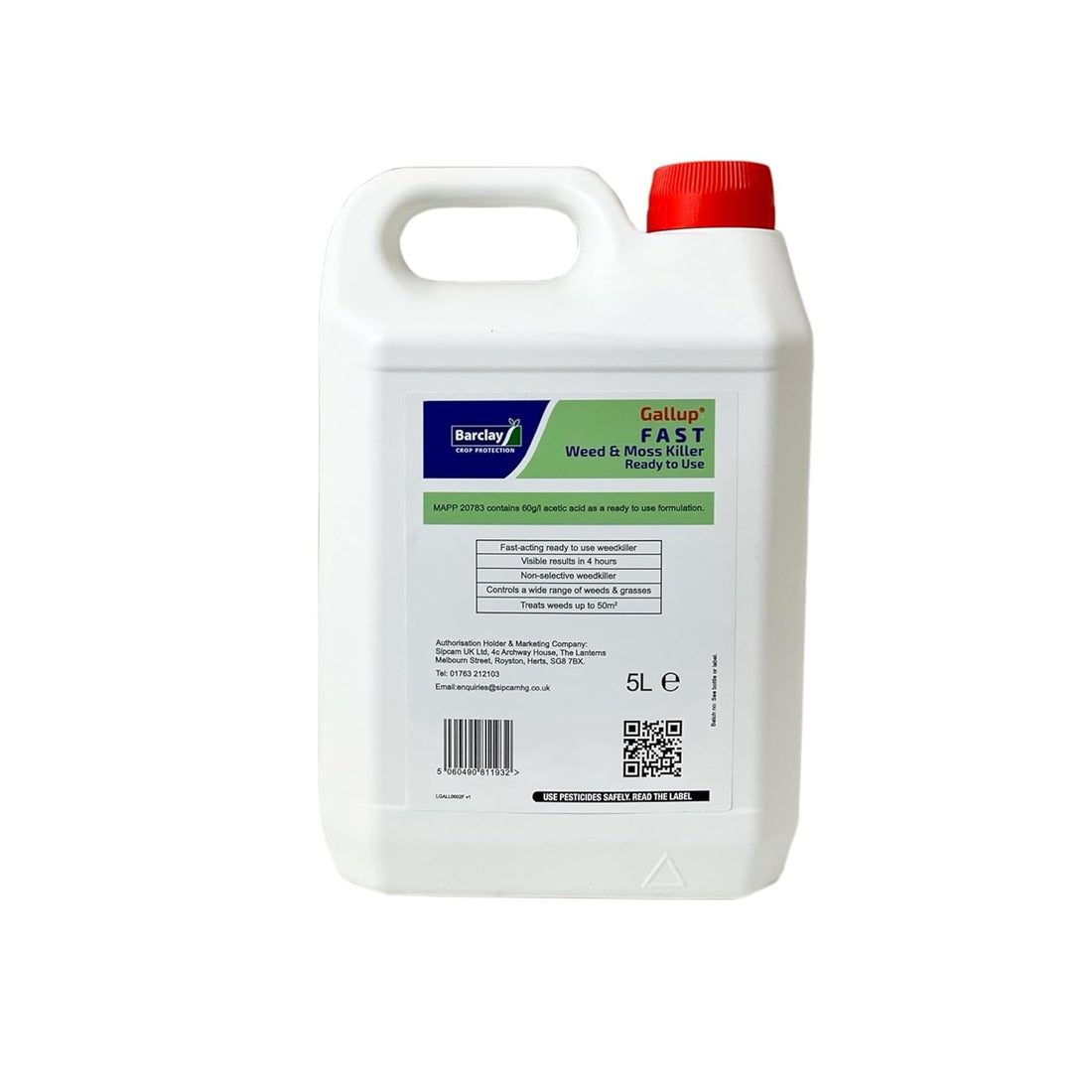 Gallup Fast-Acting Weed & Moss Killer 5L RTU | Visible Results in 24 Hours